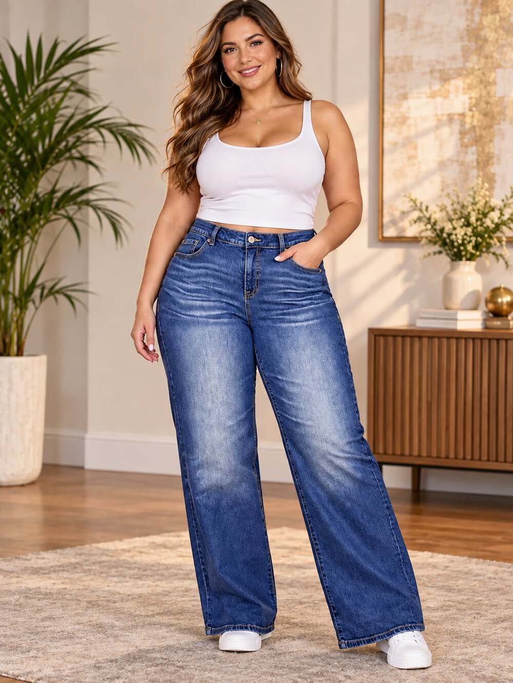 Torrid Perfect Wide Leg Jeans Size 14R